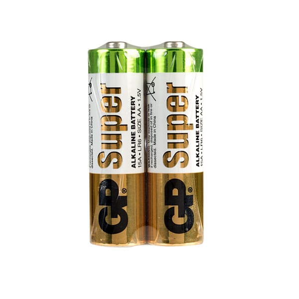 GP Super Alkaline AA Shrink Pack of 2 | Connectec.uk